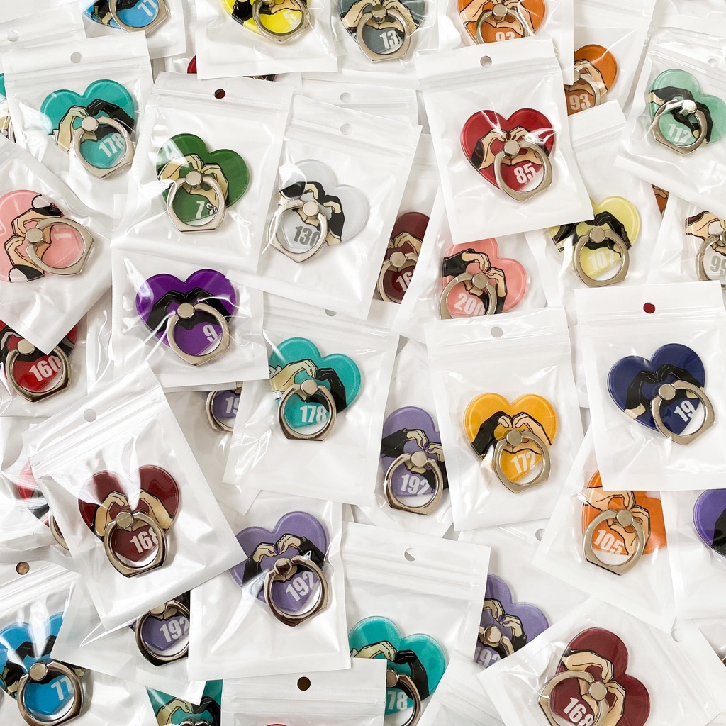 刀剣乱舞 ハートファンサのスマホリング2