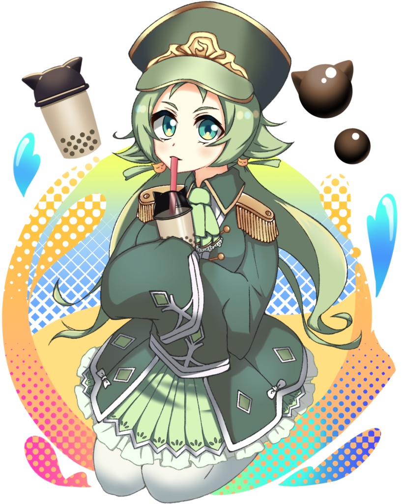 キュイちゃんタピオカアクリルスタンド