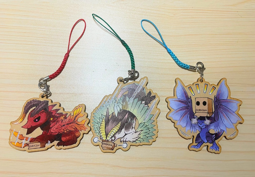 ウッドキーホルダー 第一弾