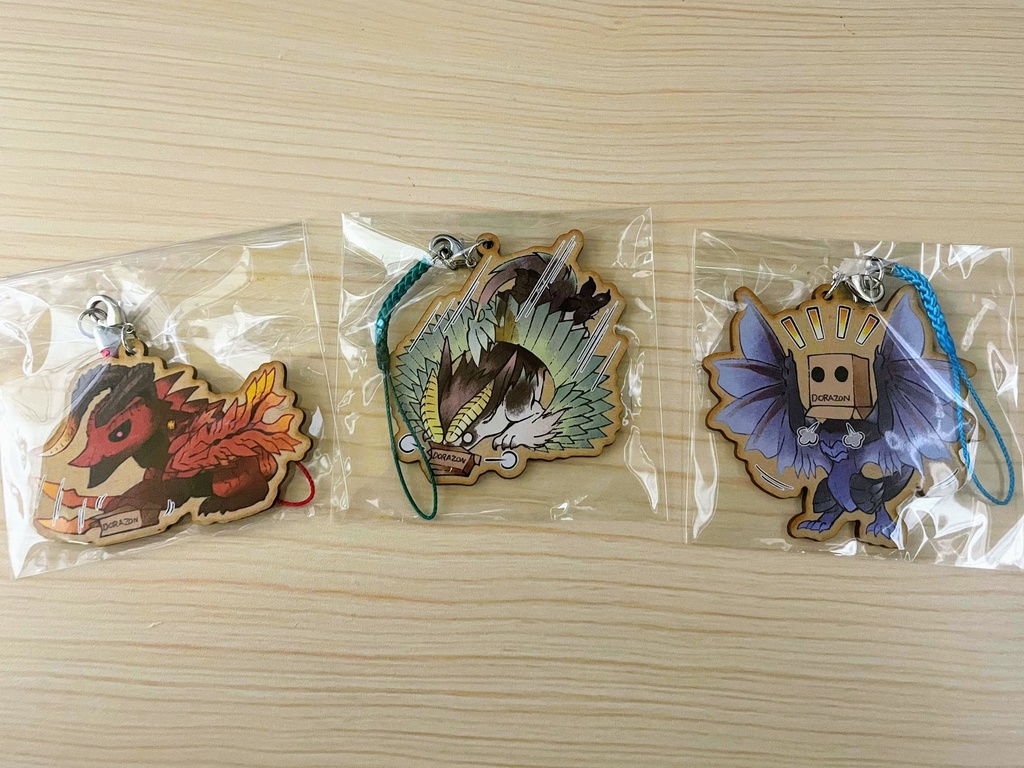 ウッドキーホルダー 第一弾