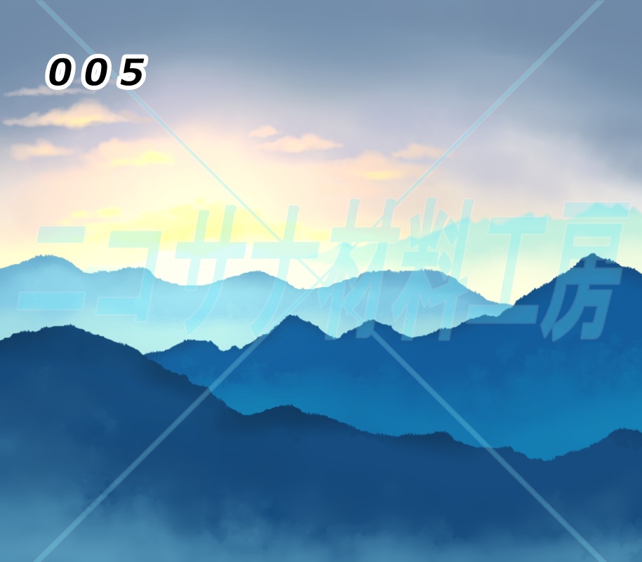 山の画像素材パック