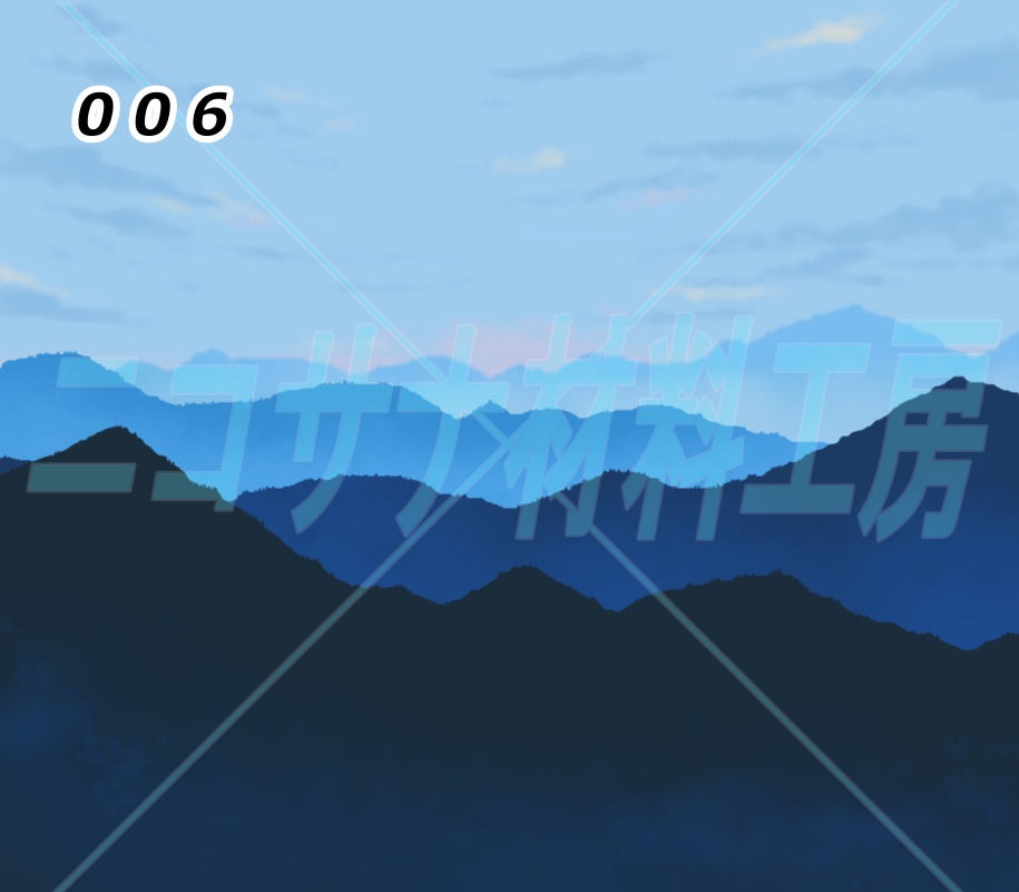 山の画像素材単品