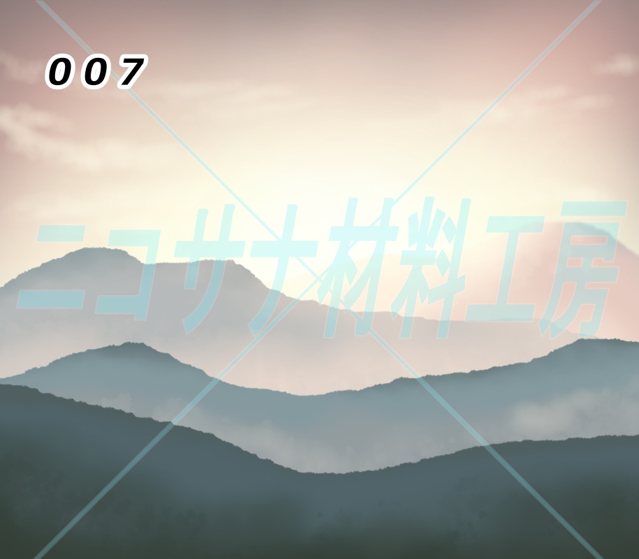 山の画像素材単品