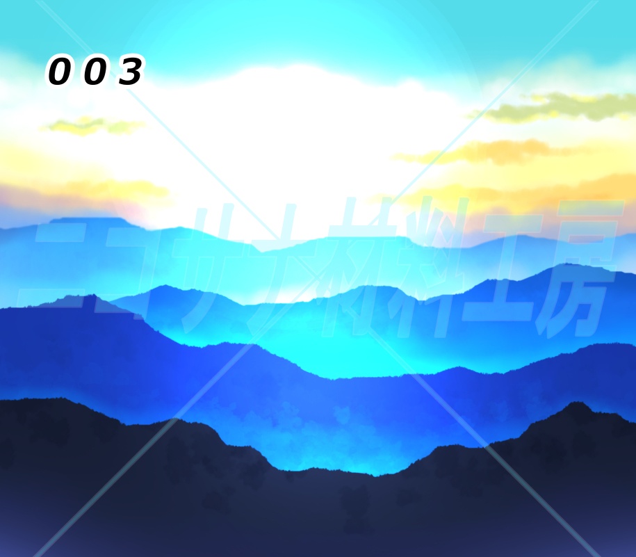 山の画像素材単品