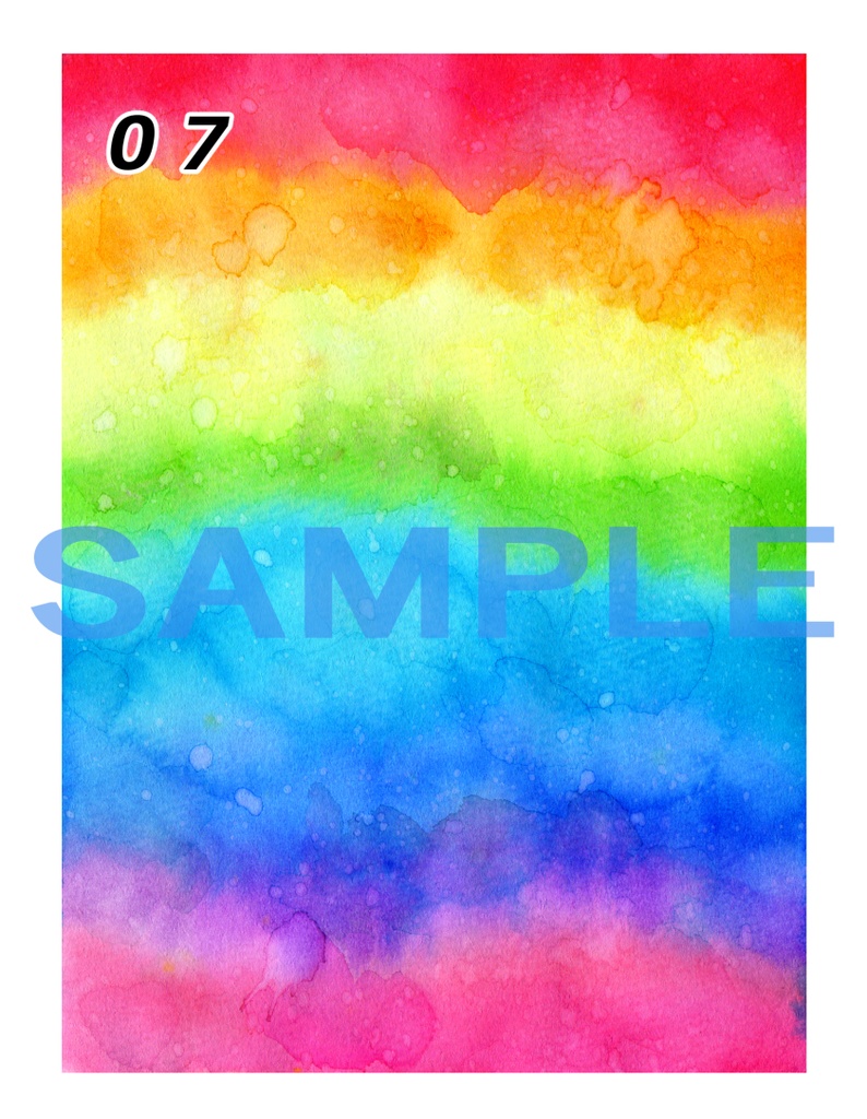 カラーインクテクスチャ 単品