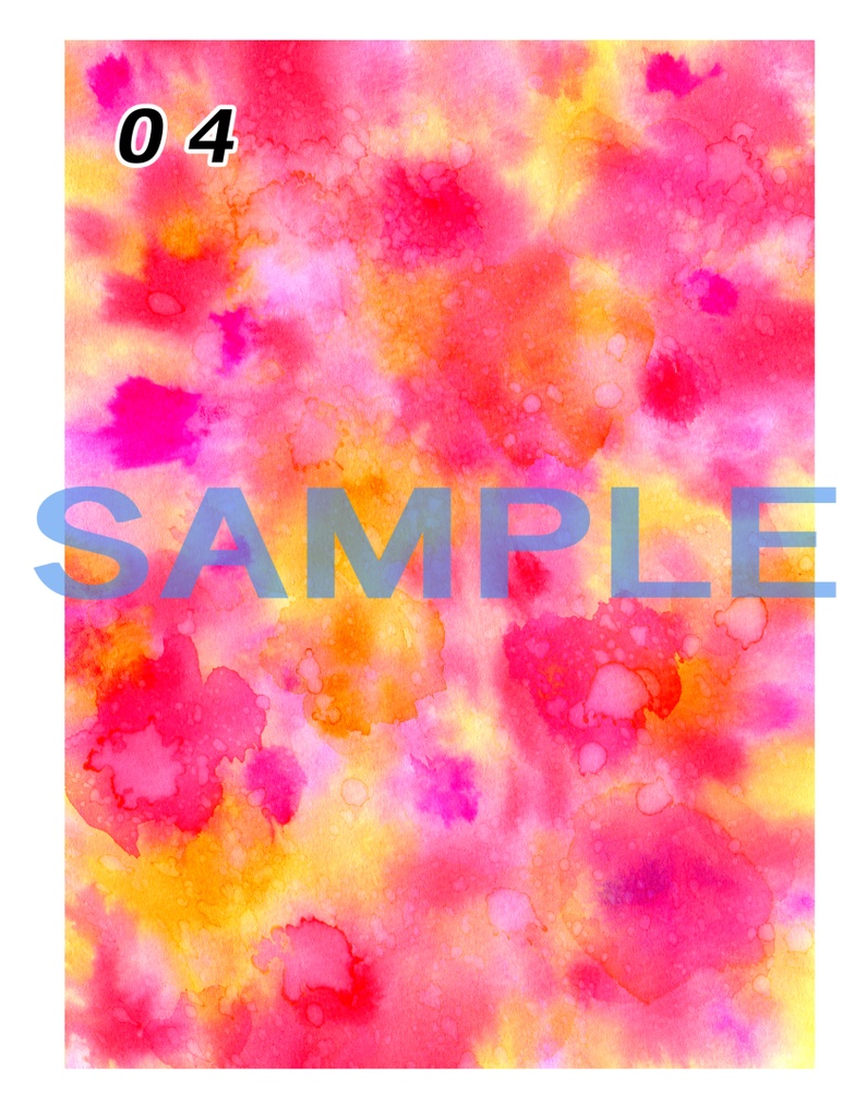 カラーインクテクスチャ 単品