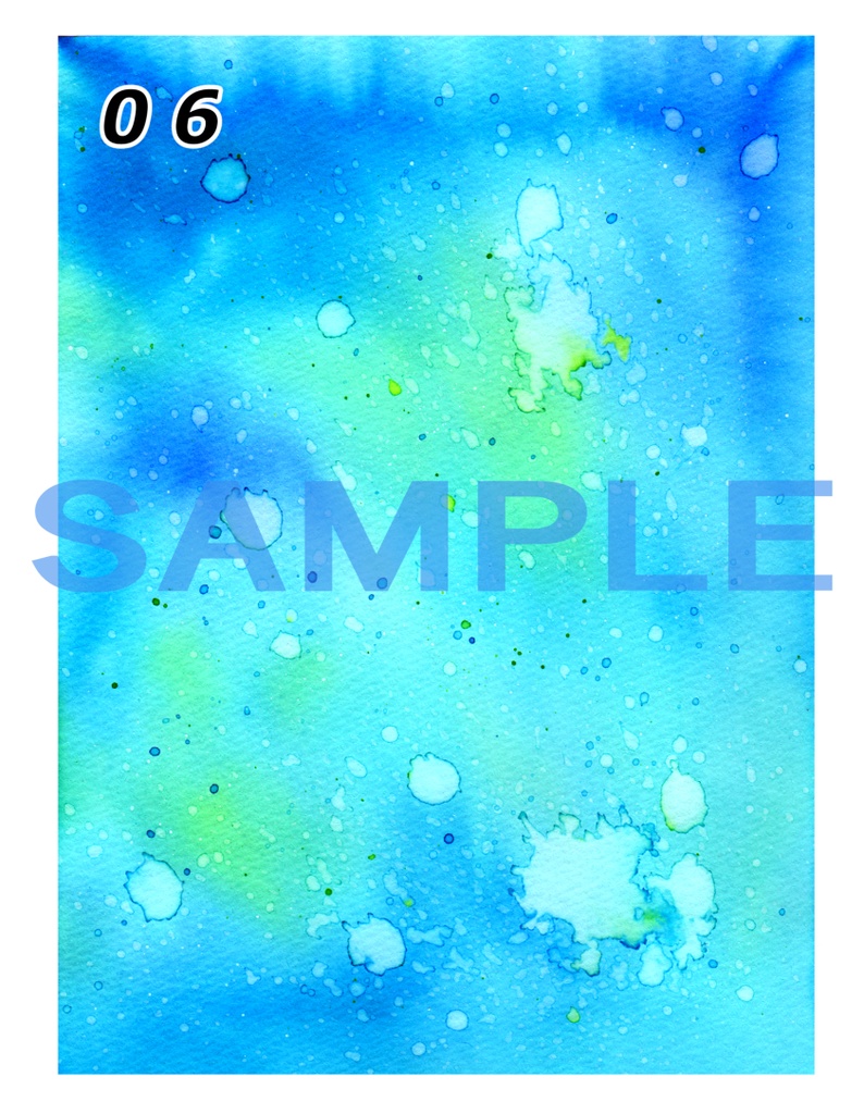 カラーインクテクスチャ 単品