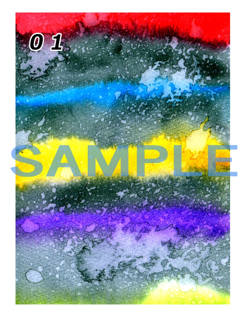 カラーインクテクスチャ パック