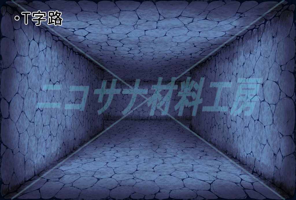 「ダンジョン背景」カラーバージョン