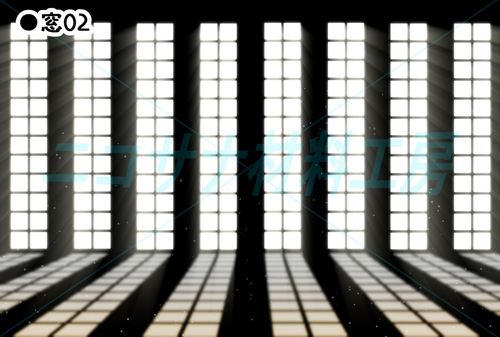 「ステンドグラスと窓」画像素材8種