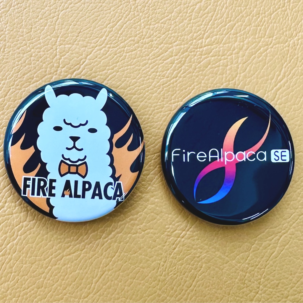 【セットで約20%OFF!!】FireAlpaca公式ガイドブック+FireAlpacaSE製品キーカード+缶バッジ2個セット