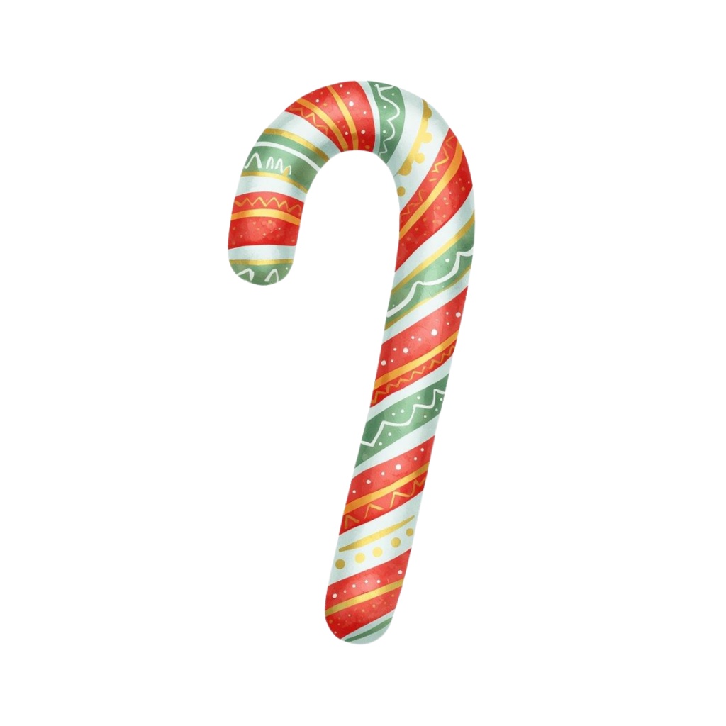 ほっこりクリスマスクリップアート 12種セット|サンタ&冬アイテム|PNG