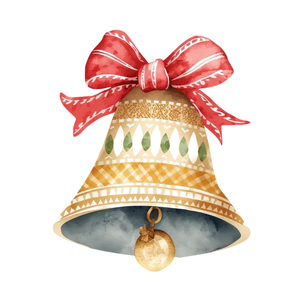 ほっこりクリスマスクリップアート 12種セット|サンタ&冬アイテム|PNG