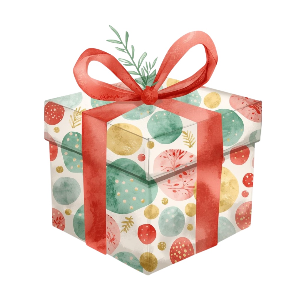 ほっこりクリスマスクリップアート 12種セット|サンタ&冬アイテム|PNG