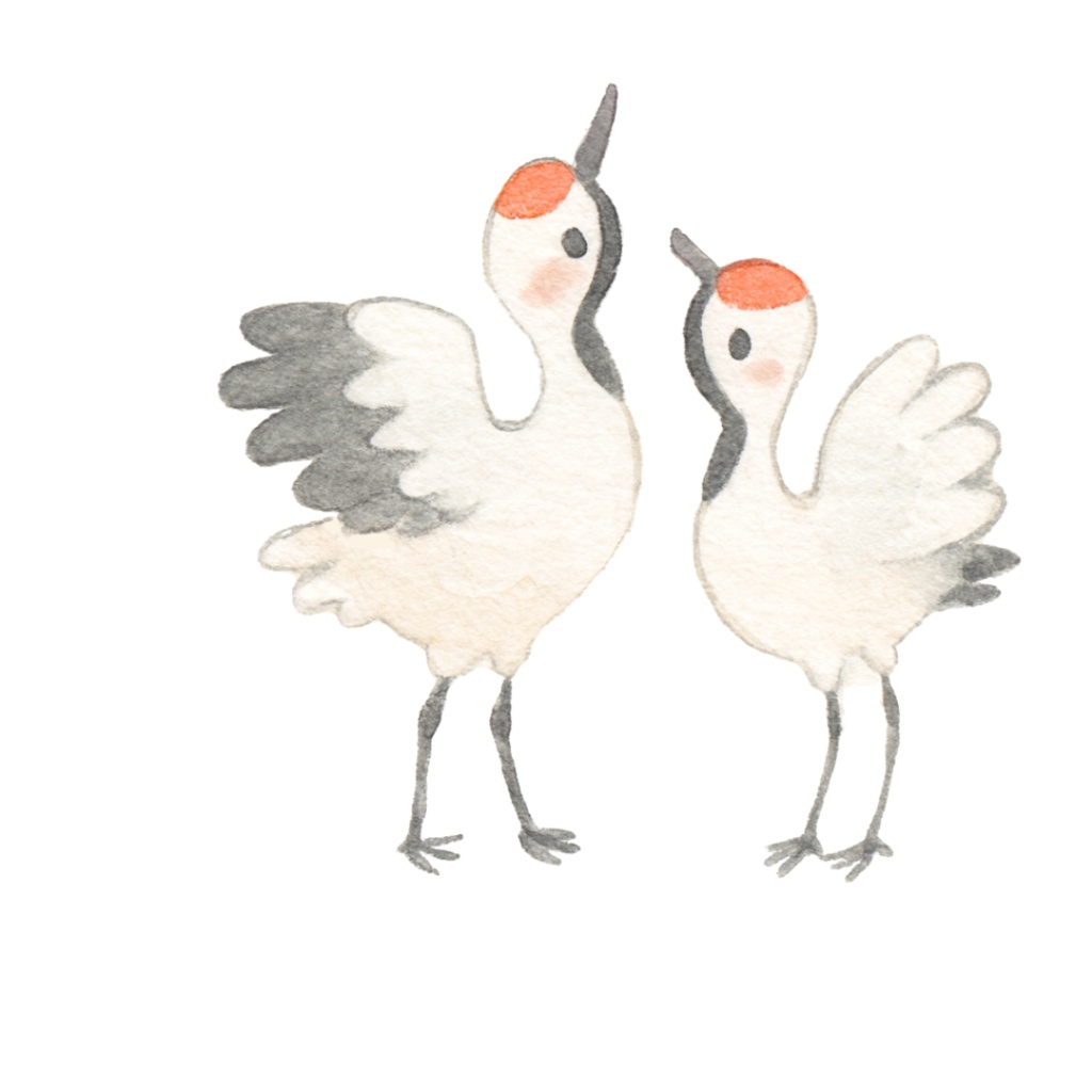 和風×かわいい水彩クリップアート13点|干支・縁起物のお正月イラスト素材セット(PNG背景透過)