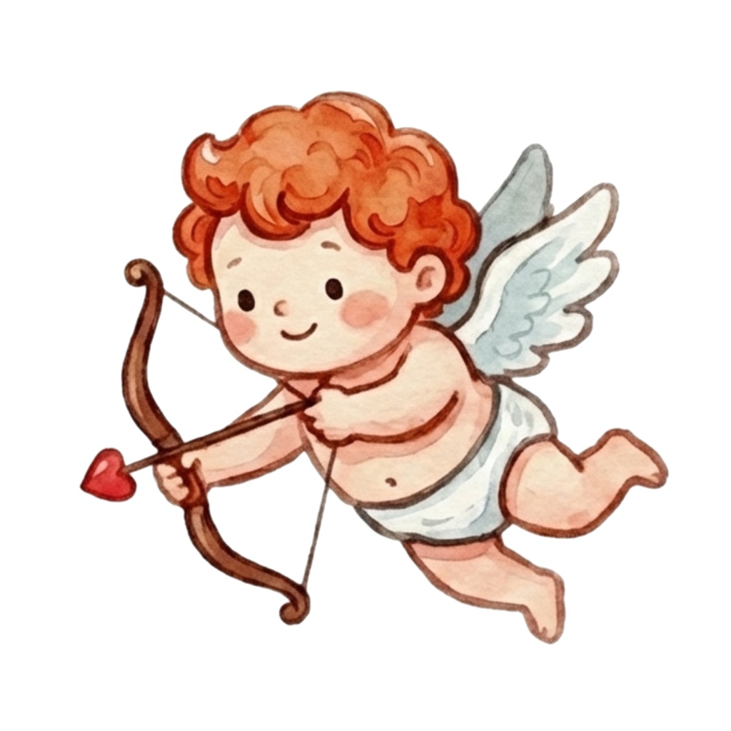 やさしいタッチのバレンタインクリップアート素材集 13点セット