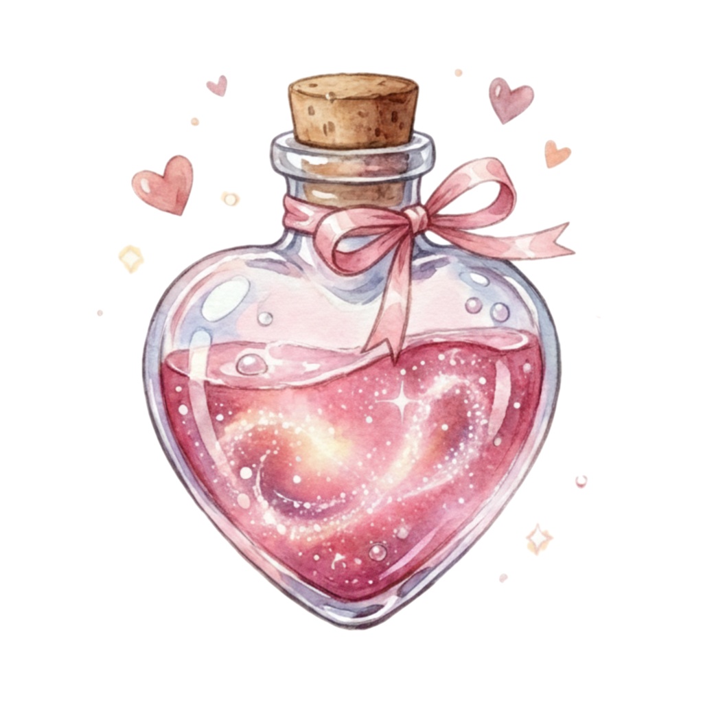 やさしいタッチのバレンタインクリップアート素材集 13点セット