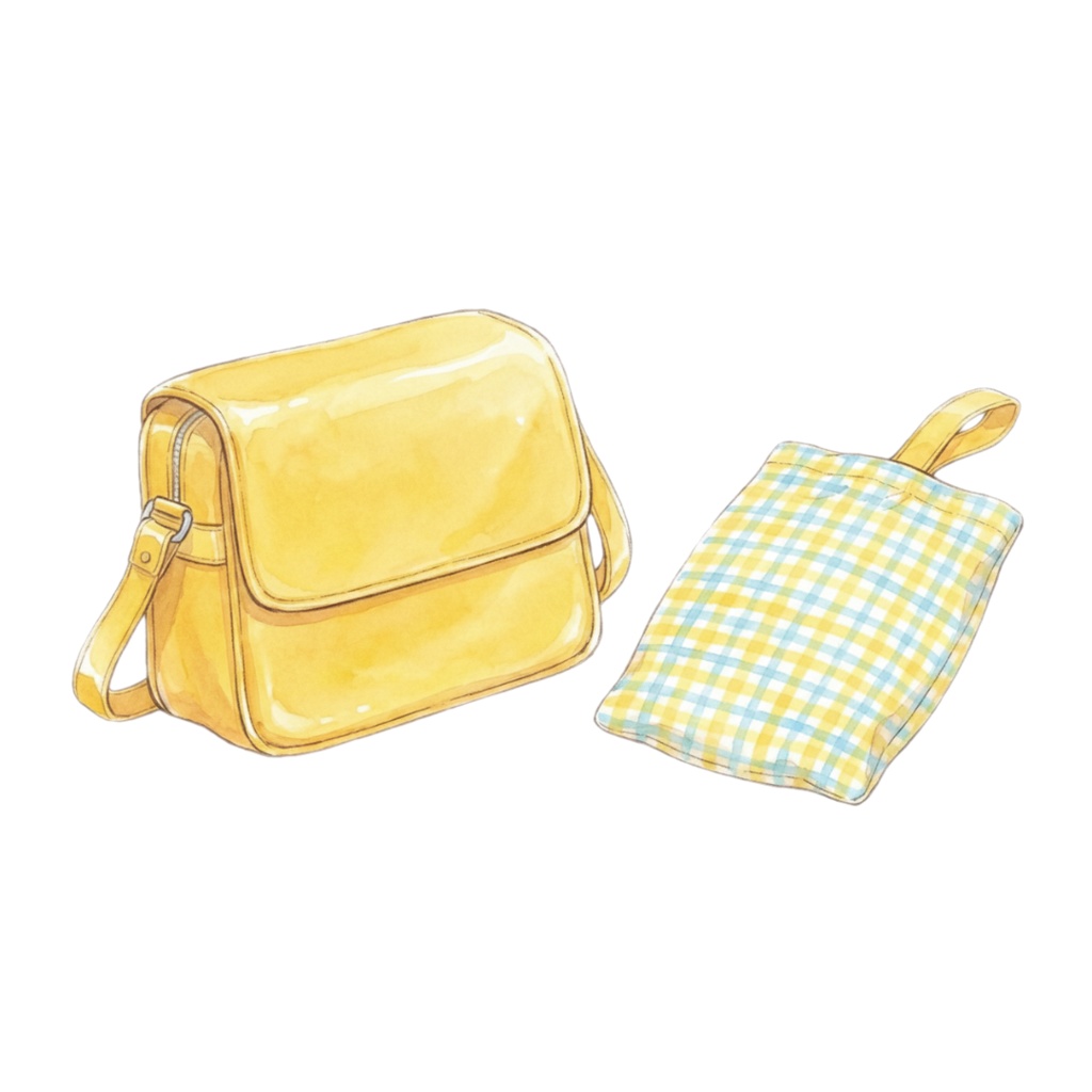 春のはじまり|入園・入学 水彩クリップアート〈透過PNG・12点〉