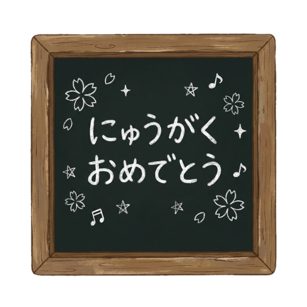 春のはじまり|入園・入学 水彩クリップアート〈透過PNG・12点〉