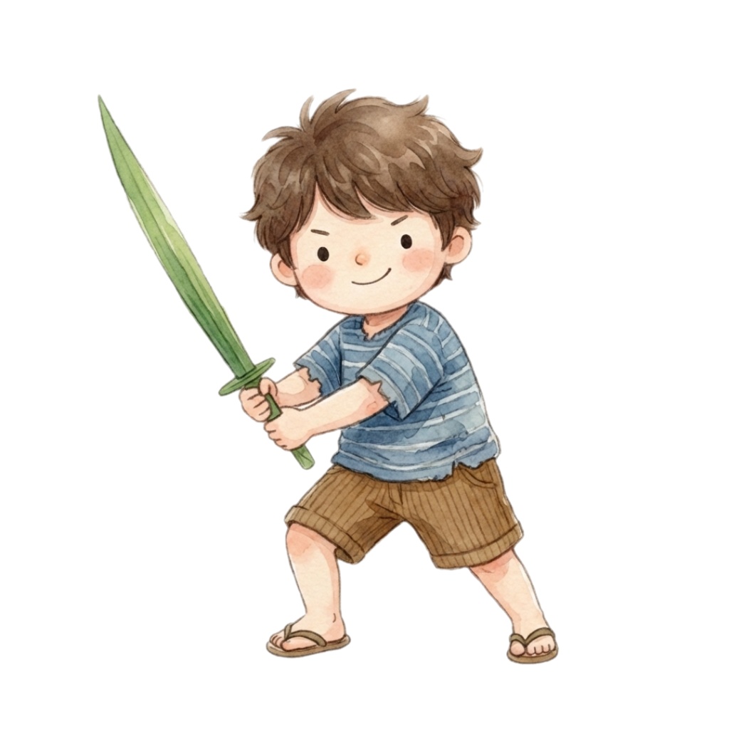 水彩タッチのこどもの日 イラスト素材集 透過PNG|12点セット