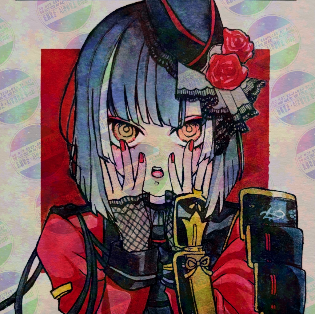 アナログ原画(二次創作)
