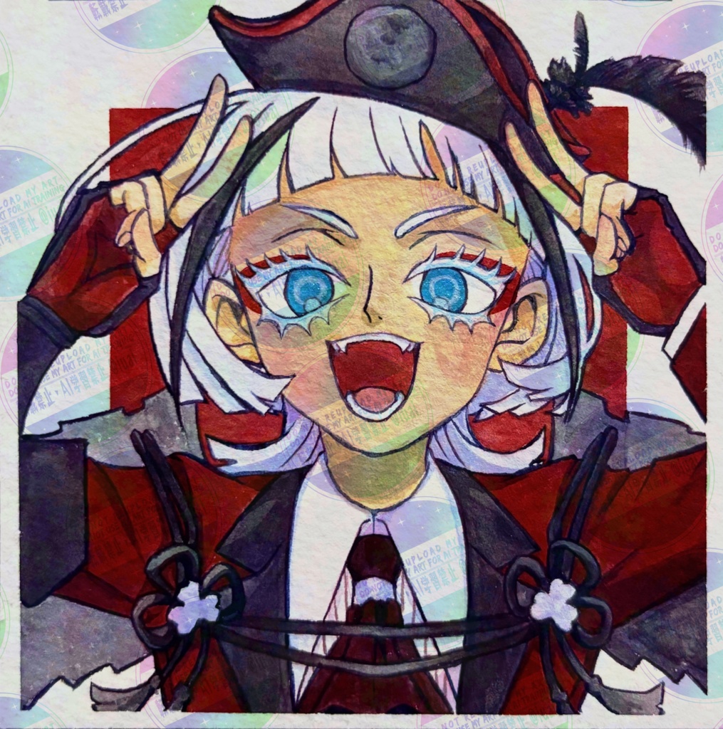 アナログ原画(二次創作)