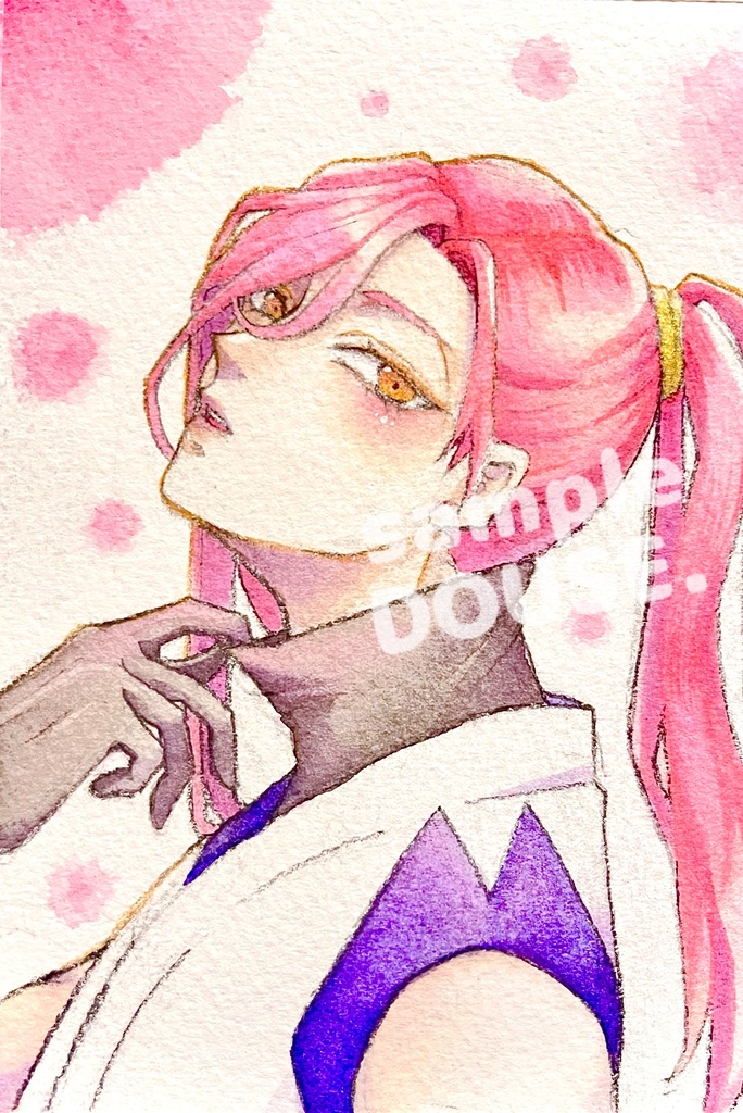 アナログ原画(二次創作)