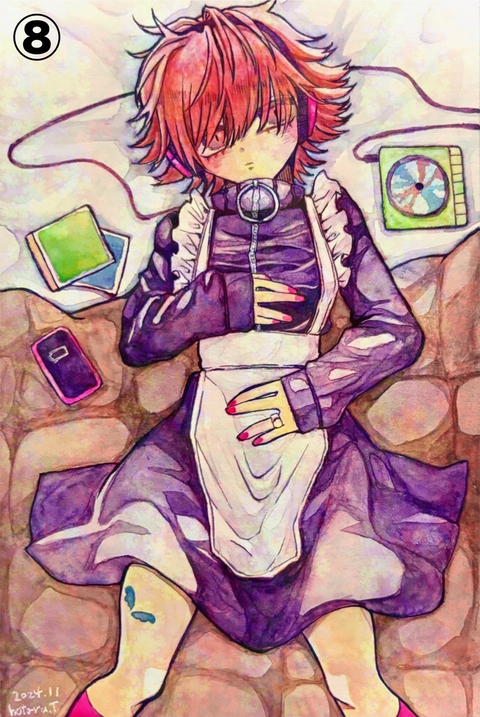 アナログ原画(ポストカードサイズ)