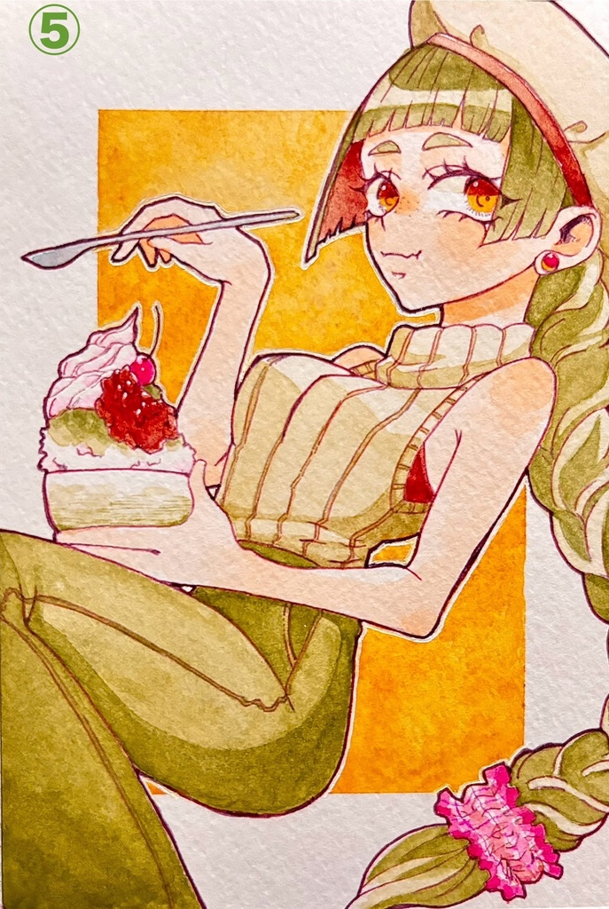 アナログ原画(ポストカードサイズ)