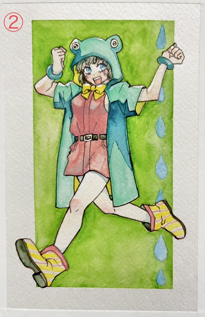 アナログ原画(ポストカードサイズ)