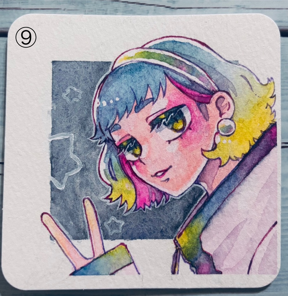 アナログ原画(ポストカードサイズ)