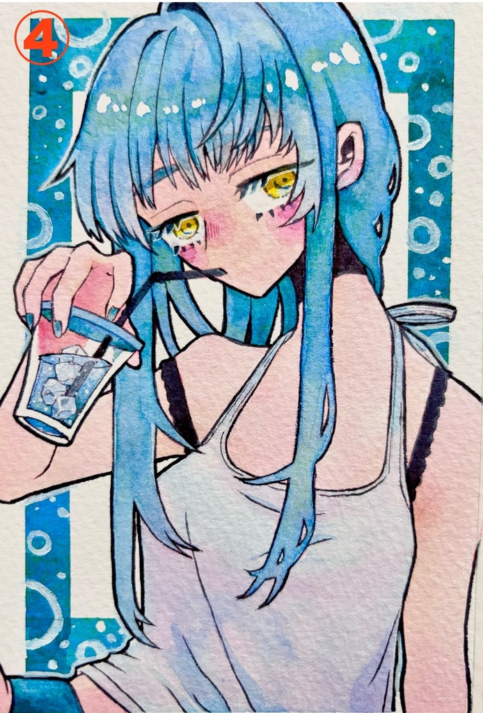 アナログ原画(ポストカードサイズ)