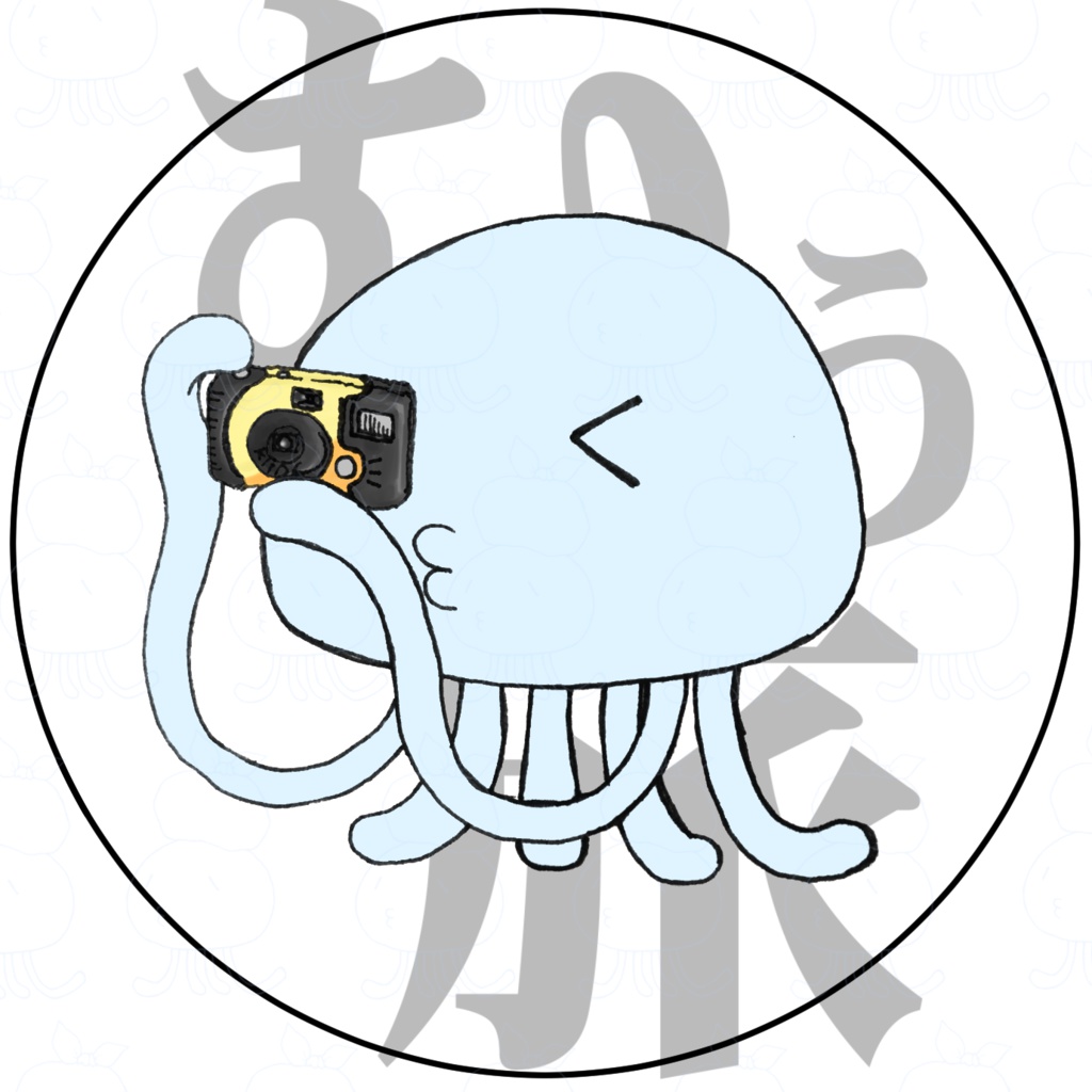 むぅ旅缶バッジカメラ