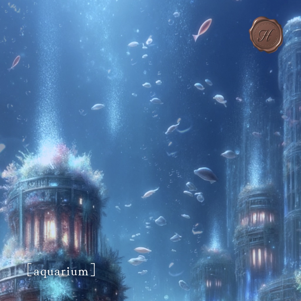 【mp3無料(原曲)】海中・水族館をイメージしたファンタジーBGM【フリーBGM】