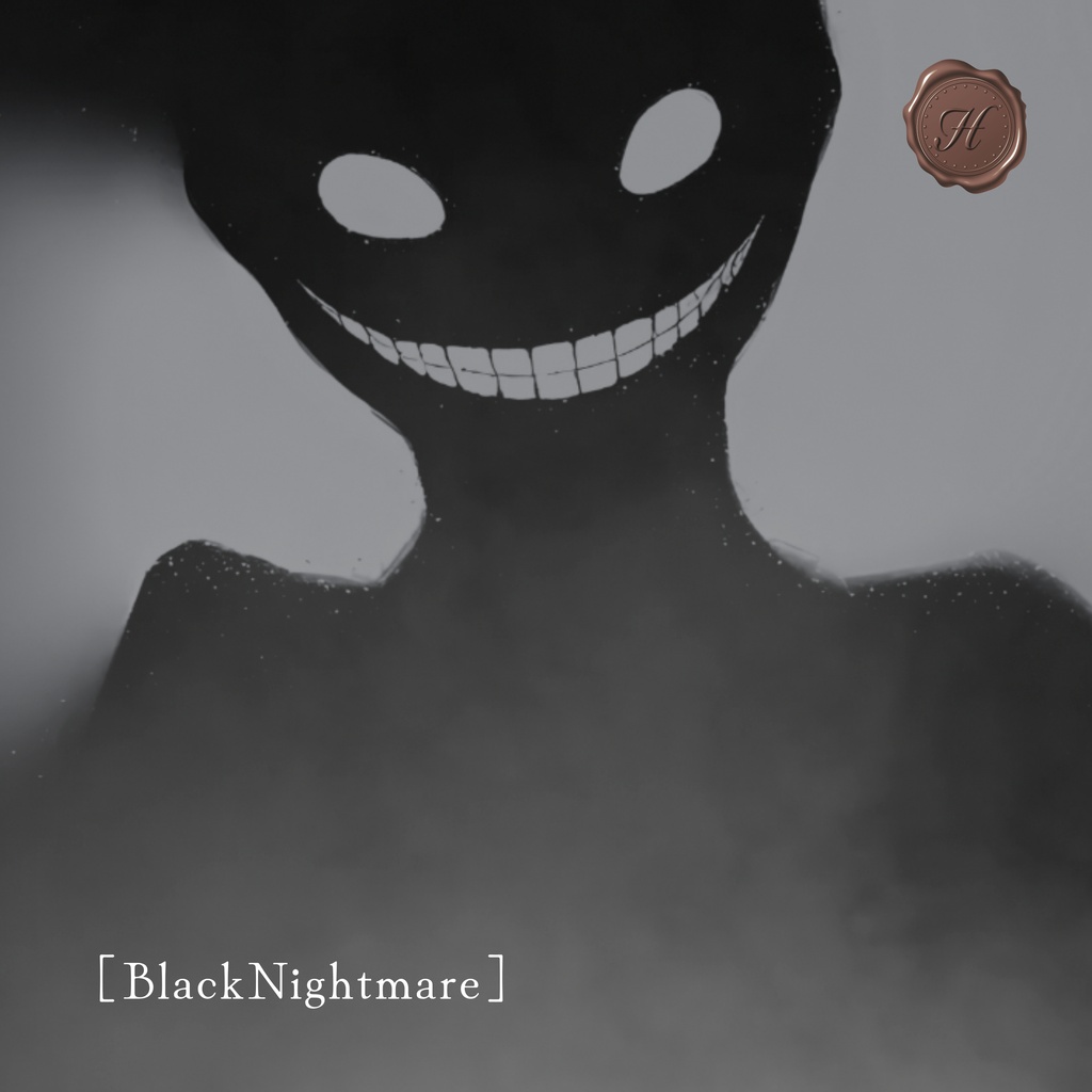 【mp3無料／緊迫ホラーBGM】ロング版／３ファイルセット「BlackNightmare」【フリーBGM】