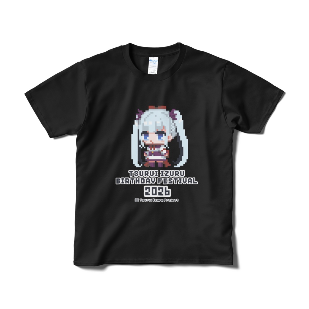 鶴居いづる生誕祭2026-Tシャツ(ブラック)