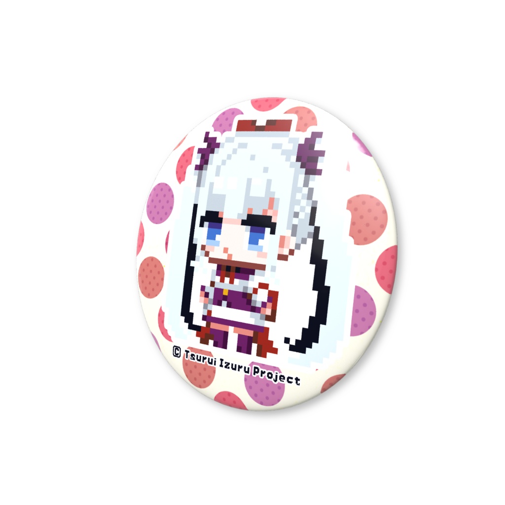 鶴居いづる生誕祭2026-缶バッジ 44mm