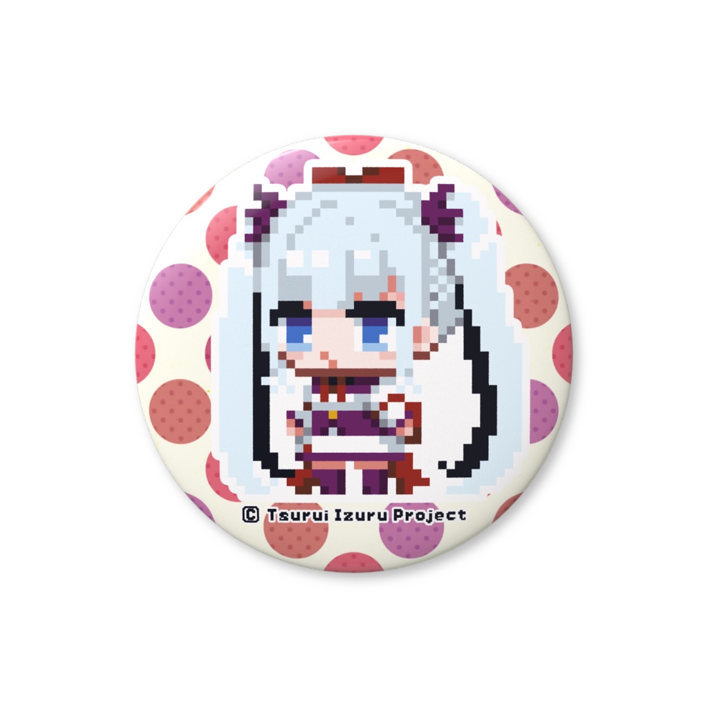 鶴居いづる生誕祭2026-缶バッジ　44mm