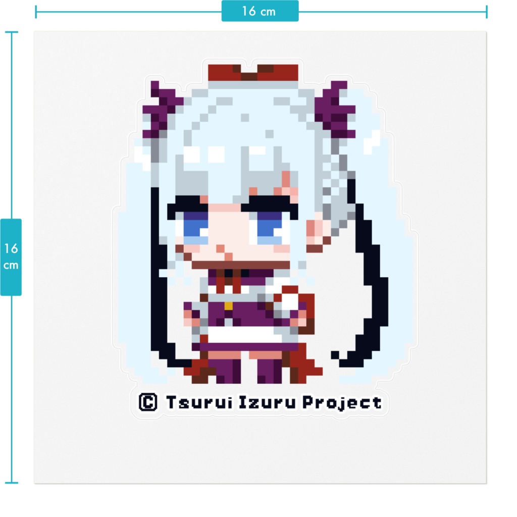 鶴居いづる生誕祭2026-ステッカー