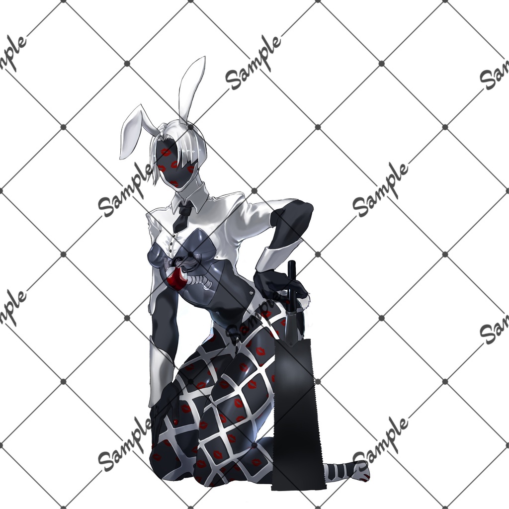 バニーガール人外三姉妹 立ち絵素材