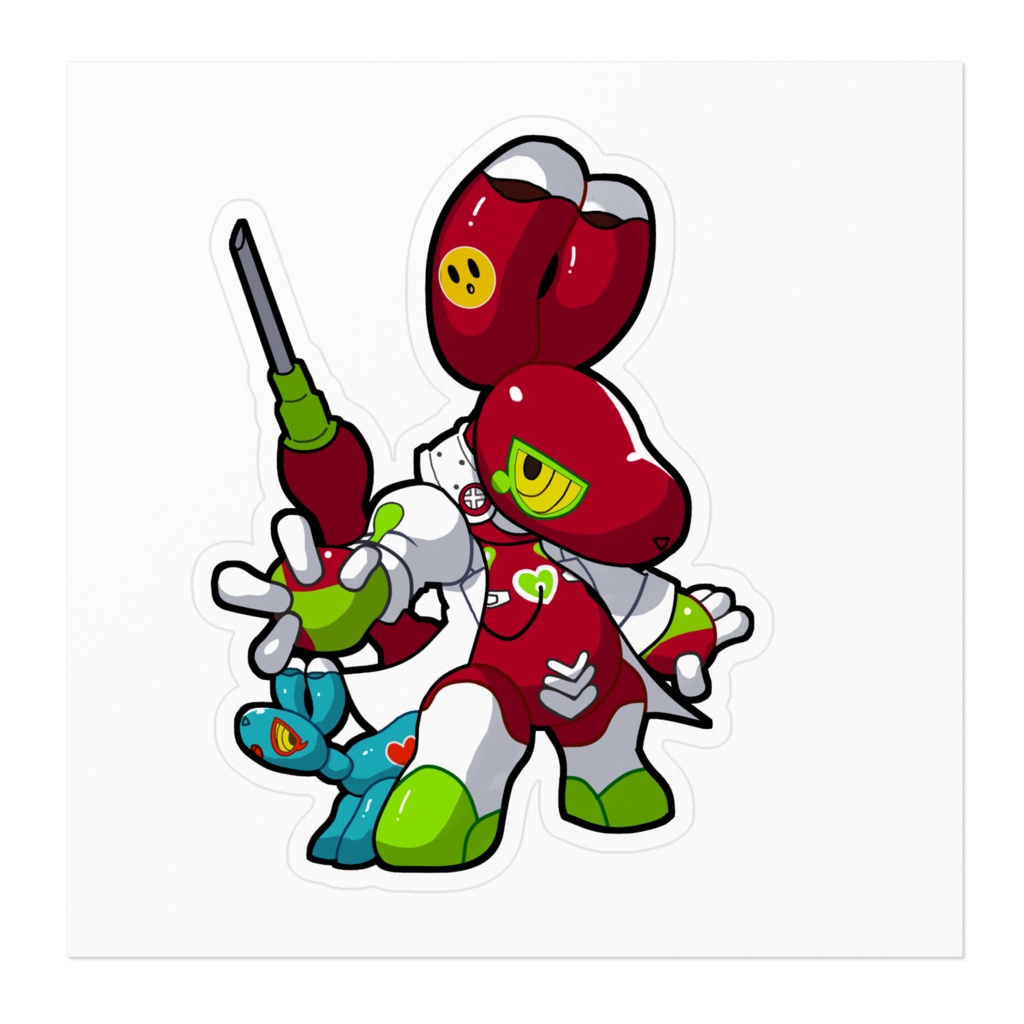 BB先生 デフォルメステッカー