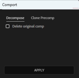 After Effects Script - Compote 【Aeスクリプト】