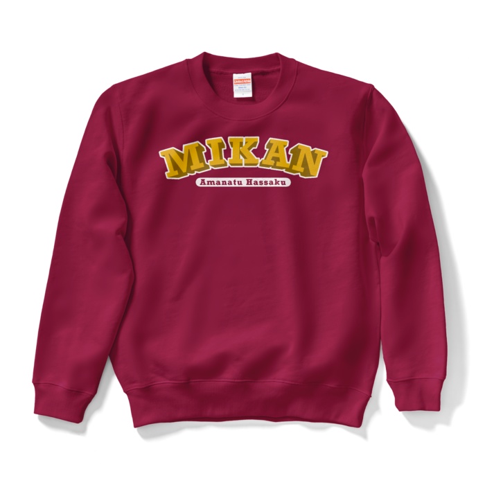 カレッジ風ロゴスウェット(全3色)