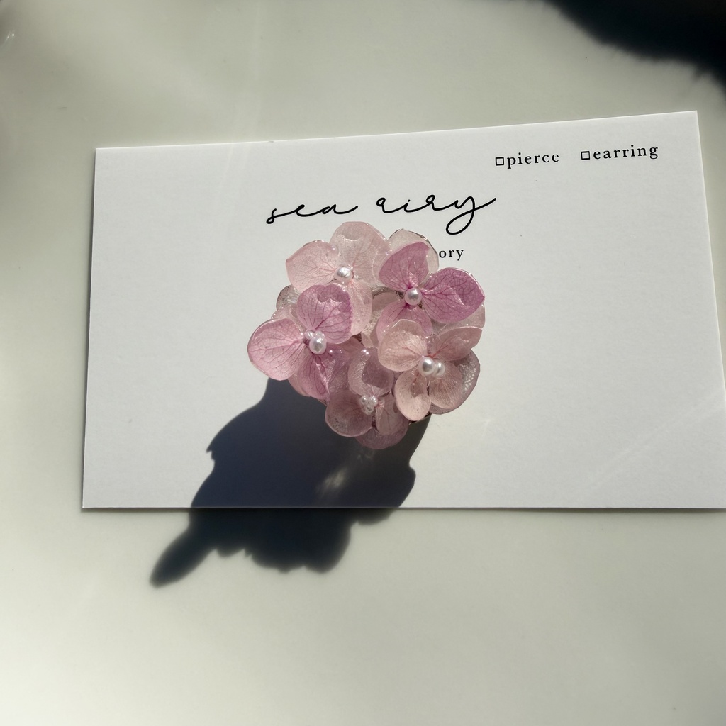 no.400 再販 パステルライラックmixの紫陽花の帯留 あじさい アジサイ 和装小物 着物 ハンドメイド 帯留