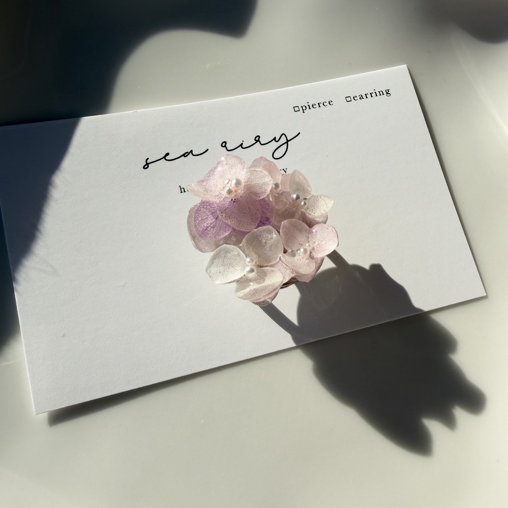 no.401 再販 パステルライラックmixの紫陽花の帯留 あじさい アジサイ 和装小物 着物 ハンドメイド 帯留