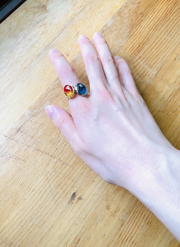 『明けの月』リング(9号)