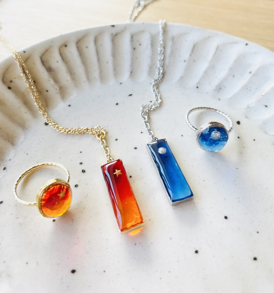 『明けの月』リング(9号)