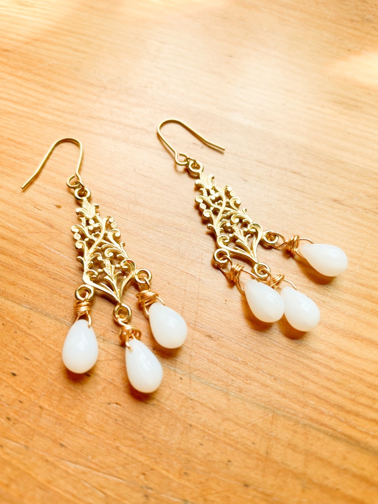 『シャンデリア』耳飾り