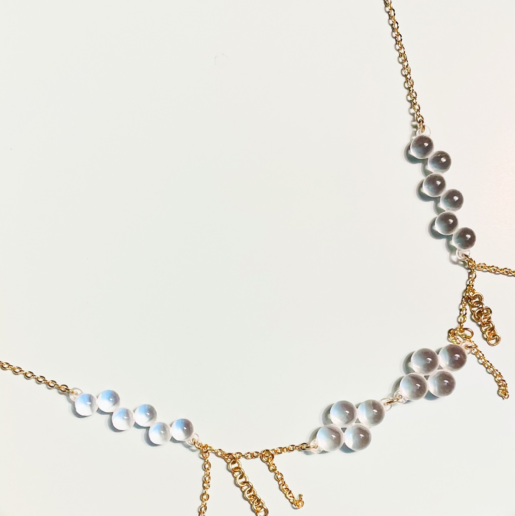 『バブルチェーン』ネックレス