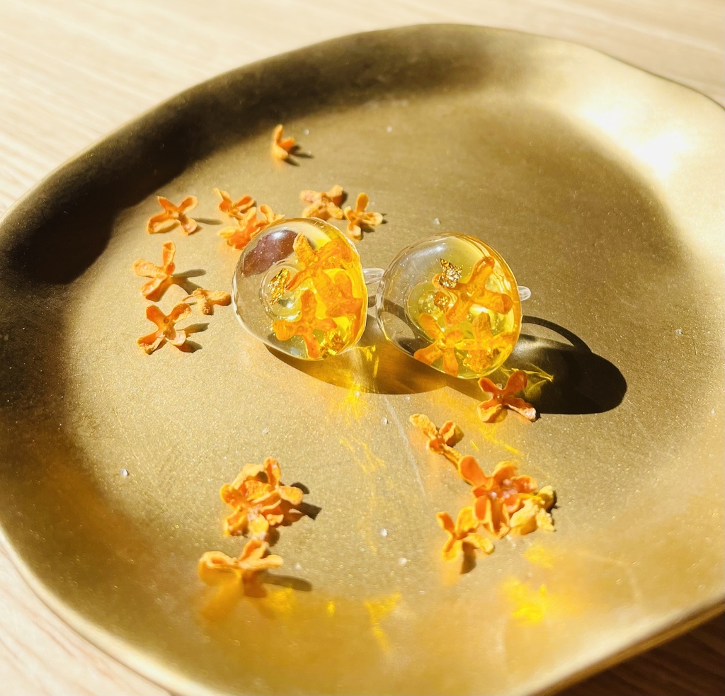 『風に溶ける』ノンホールピアス